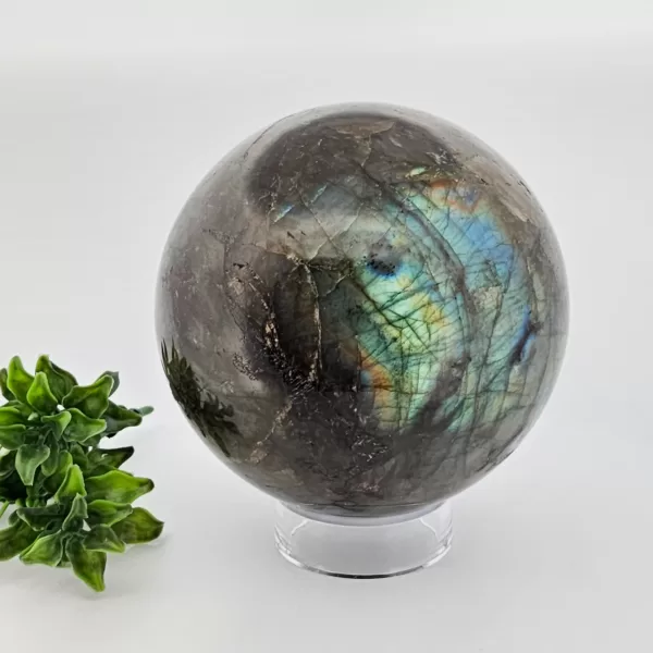 AHANDMAKER Support Sphère Acrylique Transparent - 6 Pièces 3 Tailles - Pour Baseball/Cristal